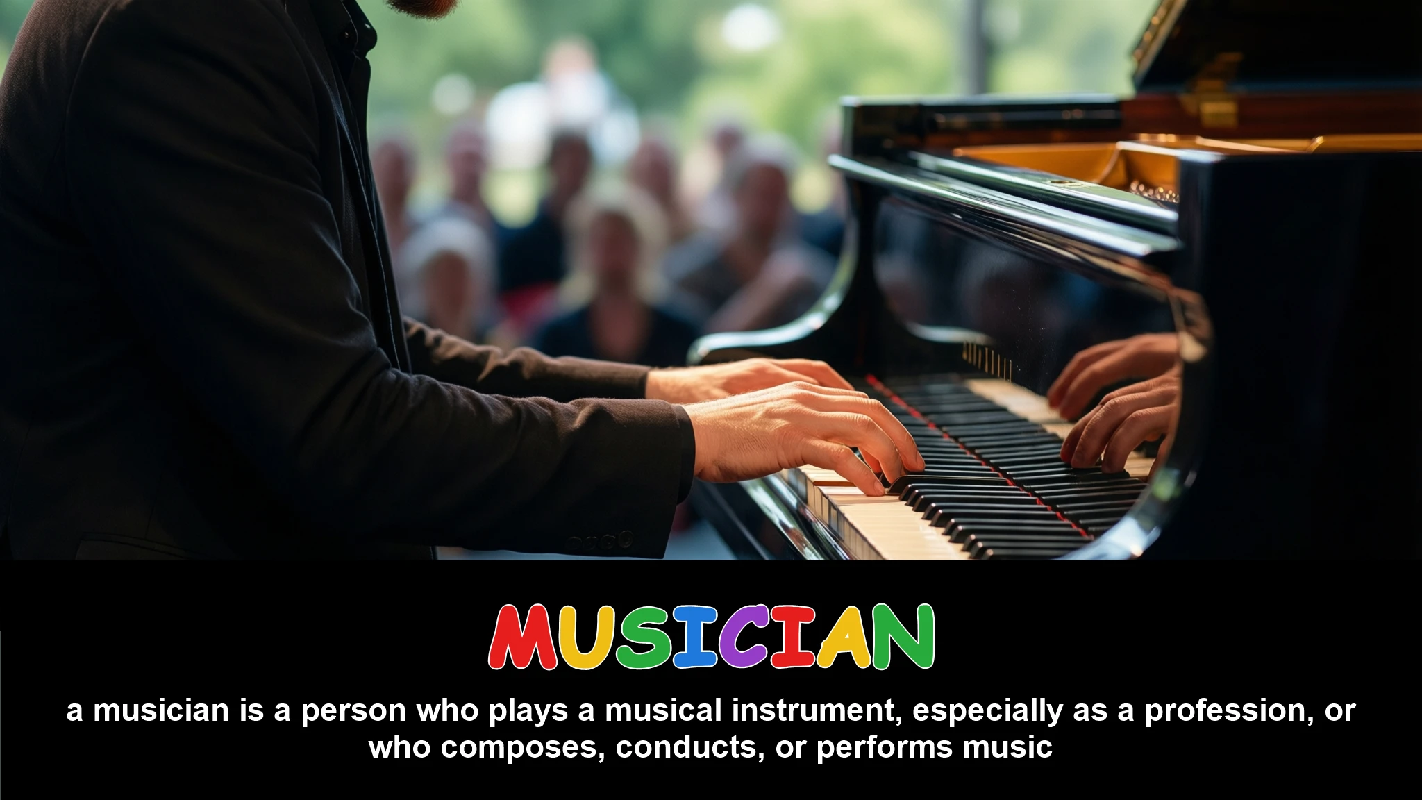 English Illustration for musician